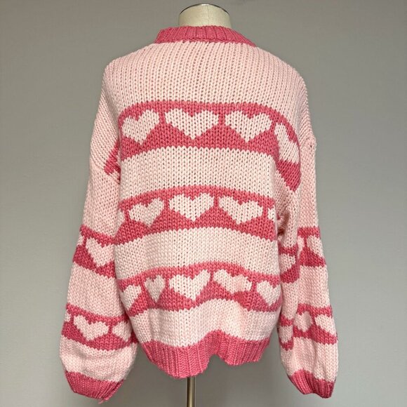 BaeVely Heart Knit Sweater - Picture 5 of 10